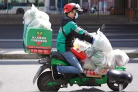 鼓励有闲的居民兼职做“骑手”，这十个配送团队任你挑选！图片