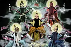 道教诸神 五斗星君图片