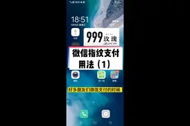 微信指纹支付用法（1）#手机技巧 #涨知识 #小技巧