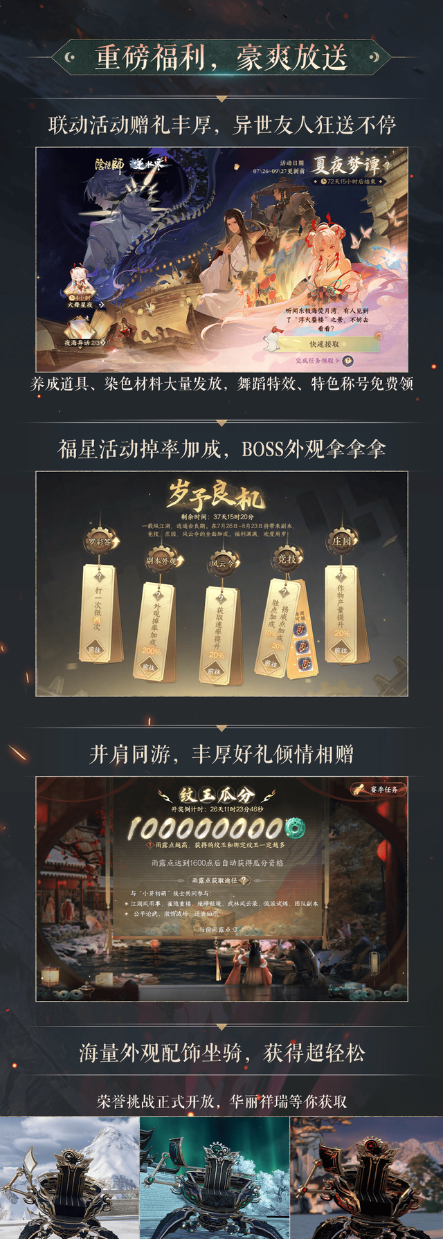 《逆水寒》手游2.0赛年首次月度更新：“国风朋克”完全体登场