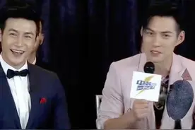 看了严宽36岁和陆毅同框照，才知为啥叫他“建模脸”，骨相太完美图片