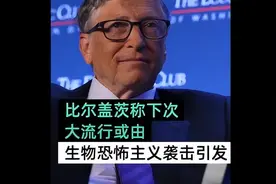 祸起美国生物实验室？比尔盖茨又预测：未来20年内大流行病再爆发图片