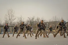 开年开训！直击武警河北总队超燃练兵现场图片