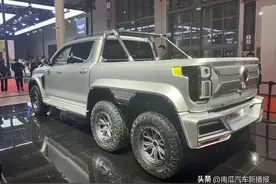 大哥级玩物，6X6长城山海炮超级皮卡正式亮相，5把锁三根传动轴！图片