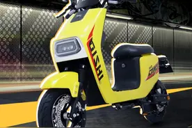 小刀新一代外卖电动车，标配手机支架，不要驾照，最远跑200公里图片