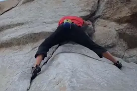 亚历克斯：无保护徒手攀登千米！世界第一的疯狂令人胆战心惊图片