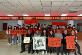 天津市津南区辛庄镇锦绣家园社区举办学雷锋主题志愿服务活动图片