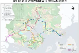 厦门地铁规划出炉！4、5、6、7、8、9、10、11号线…图片