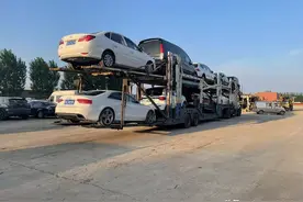 从乌鲁木齐到西安2600km，托运小汽车到西安竟然这么便宜图片