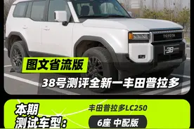 图文省流版《38号测评全新一代丰田普拉多》图片
