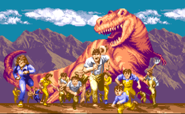 街机《恐龙快打》一直没搞懂的游戏剧情，翻译过来后发现恐怖真相