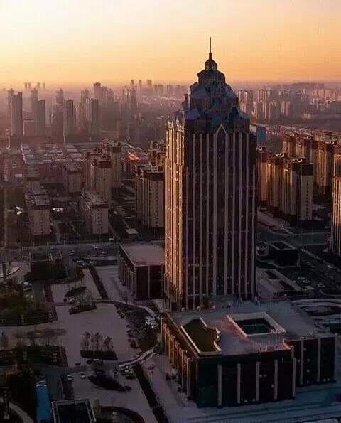 河南省信阳市，息县金融大厦建成，成为河南省信阳市目前第一高楼