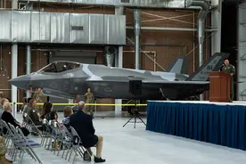 美军F35模仿歼-20，涂装都搞反了，像小丑偷穿美女衣服，蹩脚得很图片