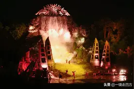 【横店沉浸式快乐游】梦幻谷的实景舞台“灾难”大戏——暴雨山洪图片