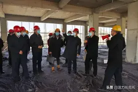 段志强赴内蒙古佛教学院新校址建设项目施工现场实地调研图片