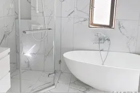 第3次装修，没窗的暗卫生间，坚持了这5点，明亮也不压抑了图片