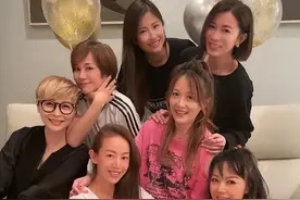 TVB七魔女合体为姚乐怡庆生，7人6个退圈，现状令人唏嘘图片