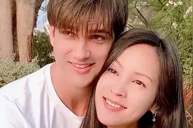 国外男模娶中国单身母亲为妻，19岁当后爸，称：我愿为她付出一切图片