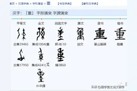重情重义的中国人为什么临别的时候说：保重，珍重？说文解字：重图片