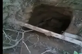 2018年湖南警方抓了个盗墓贼，他目光呆滞，他在墓中看见了什么？图片