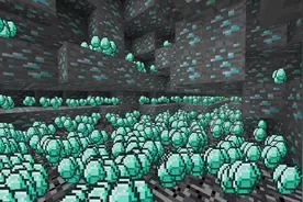 据说创记录，玩家在《我的世界》发现超级钻石富矿图片