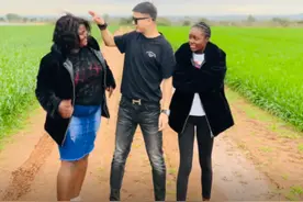 河南商丘网红hello先生，为非洲员工瑞秋盖房子后，被迫离开图片