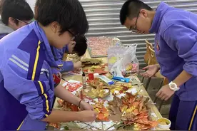 寻觅最美秋叶 邂逅醉美校园——石家庄市第四十二中学举办第二届秋叶艺术节活动图片