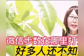 微信步数怎样打开？操作简单一学就会，快来试试图片