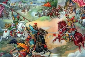 三英战吕布，假如刘备不上来帮忙，张飞和关羽还能支撑多久图片