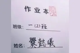 小学女生因“极简”姓名火了，连名带姓一共2笔，老师：读不出来图片