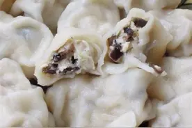 香菇馅饺子香菇需要焯水吗？学会这几个诀窍，饺子馅香嫩爆图片