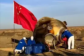 技不如人？为何我国返回舱着陆后烧得发黑，印度返回舱却非常干净图片