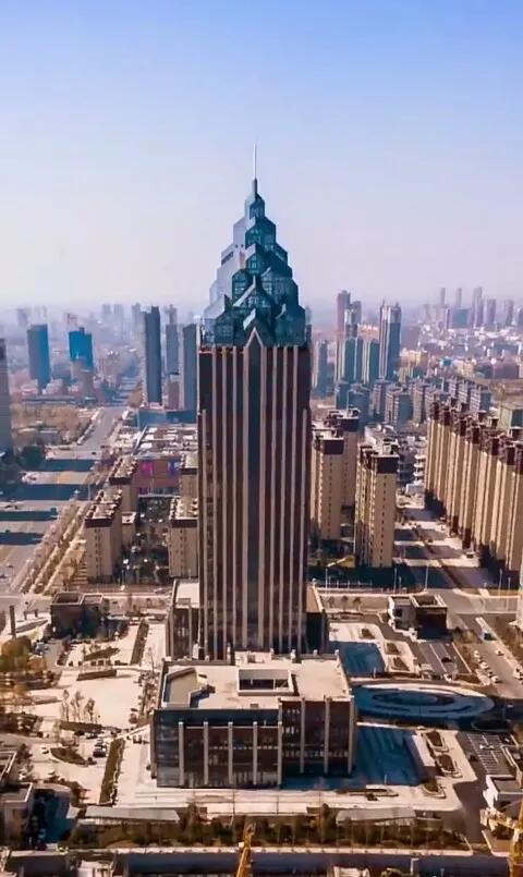 河南省信阳市，息县金融大厦建成，成为河南省信阳市目前第一高楼