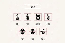 “舌”字的演变与神奇的舌头图片