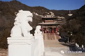 太山龙泉寺，晨钟暮鼓，香火旺盛！图片