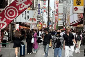 日本将对中国公民新设10年旅游签 大阪搜索指数环比上周增长二成图片
