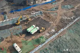 定州这条交通要道正式进场施工！建成后火车站与高铁站可直通直达图片