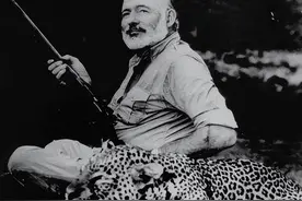 硬汉海明威：喝最烈的酒，泡最靓的妞，打最野的猎，钓最大的鱼图片