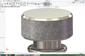 SolidWorks滚花的三种画法，前两种太慢图片