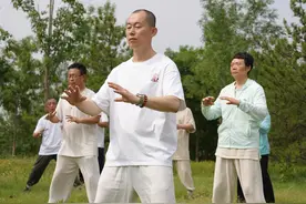 站桩逐渐去掉了我“上热下寒”的病痛图片