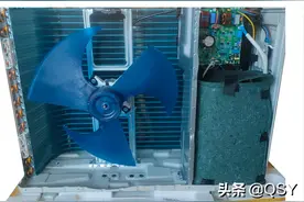 拆奥克斯空调净享风1.5匹新一级 5mm小管径外机没电子膨胀阀图片