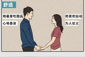 情侣之间相处舒适和不舒适的状态图片