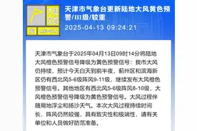 最新 | 天津大风预警降级，除了2个区……图片