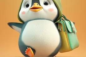 可爱的企鹅头像来了，像不像你上下班的样子，你们说了算图片