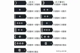 不同学历人员入警后首次授衔级别及待遇！图片