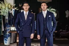 西装选单排扣还是双排扣，你了解吗？图片