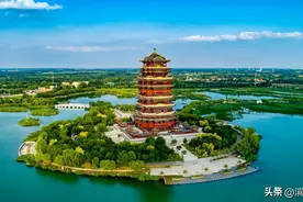 山東濱州：萬卷綠水千重花图片