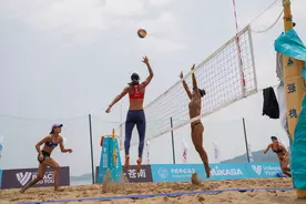 阳光、沙滩、海浪、名将……温州“黄金海岸”迎来沙排盛会！图片