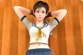 经典游戏《街霸》春日野樱的结局，元气少女最终还是成为了人妻图片