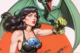 《恐龙快打》大多玩家没见过的操作，果然有隐藏人物图片